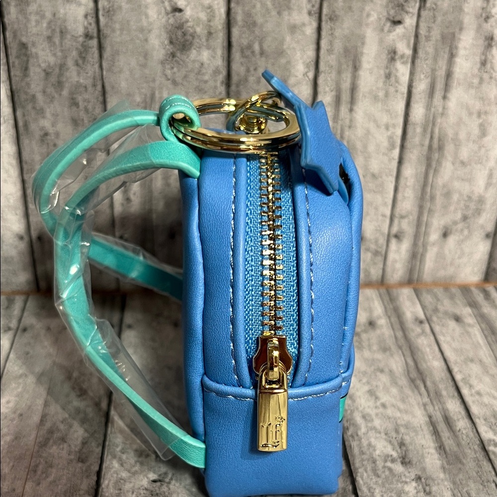Loungefly MINI BAG CHARM Backpack Blue Rainbow Brite 🌈 - Picture 2 of 3